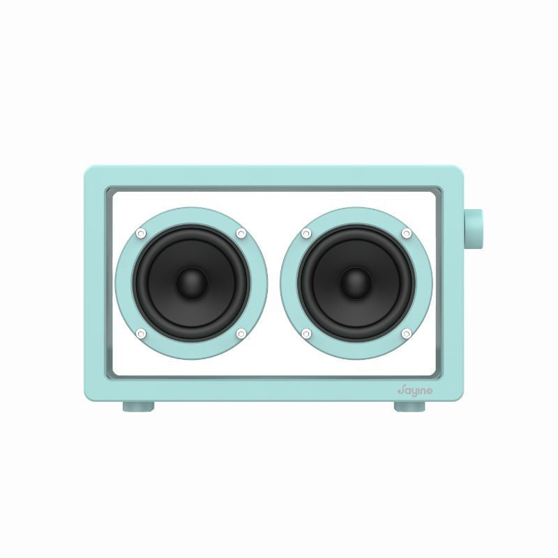 Leyasi New Bluetooth Speaker, High-power Bass, Transparent Speaker