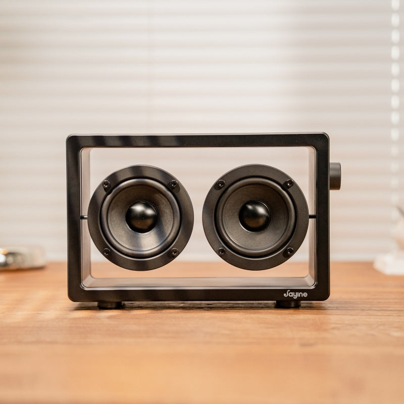 Leyasi New Bluetooth Speaker, High-power Bass, Transparent Speaker