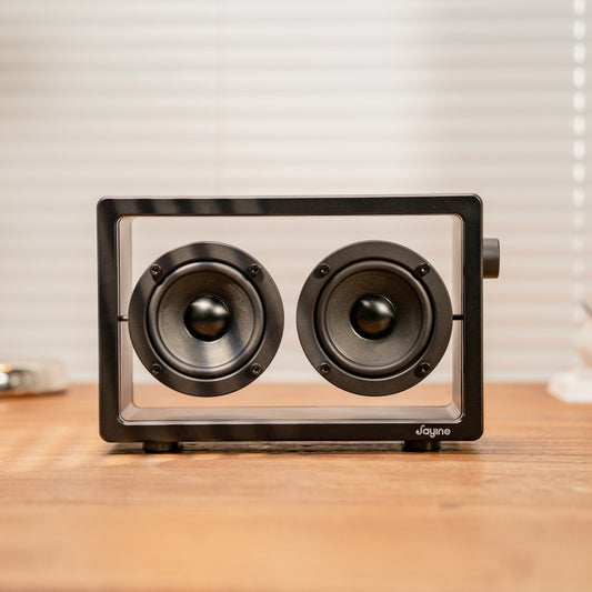 Leyasi New Bluetooth Speaker, High-power Bass, Transparent Speaker