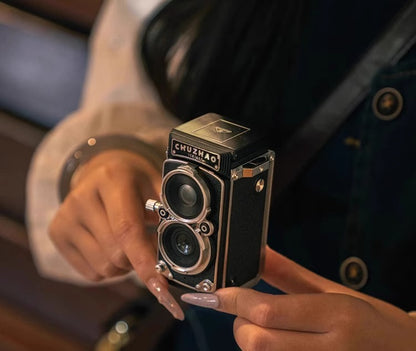 Dual-Reverse Digital Retro Travel Camera