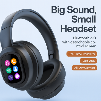 X1Pro Bluetooth Headset Non-In-Ear Wireless Headset With Screen