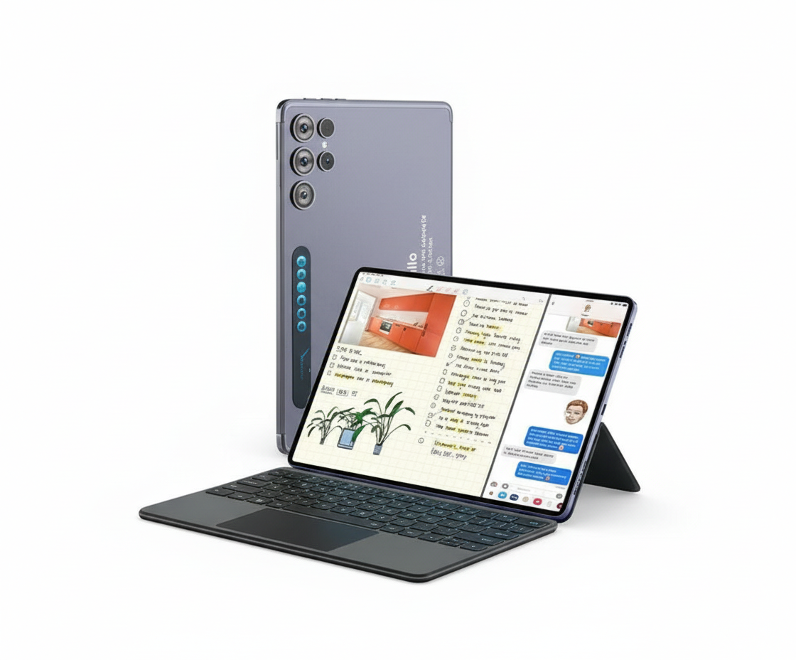 Tablet with keyboard